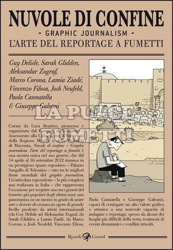 NUVOLE DI CONFINE GRAPHIC JOURNALISM - L'ARTE DEL REPORTAGE A FUMETTI
